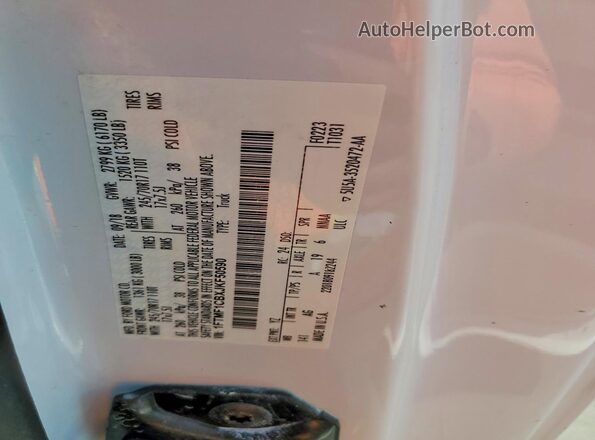 1FTMF1CBXJKF50590 2018 FORD F150 White Widok komory silnika