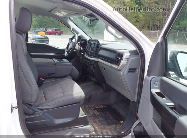 1FTMF1CBXMKD87864 2021 FORD F150 White Front interior view