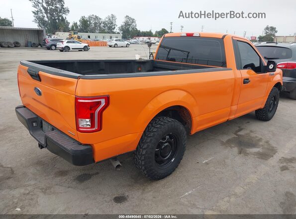 1FTMF1CF3GKE51122 2016 FORD F150 Orange Հետևի աջ