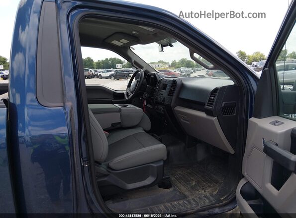 1FTMF1CF3HKC14194 2017 FORD F150 Blue Front interior view