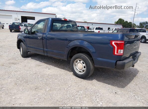 1FTMF1CF3HKC14194 2017 FORD F150 Blue Rear left
