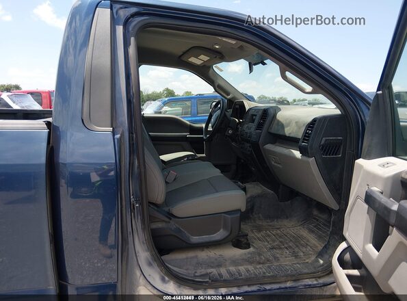 1FTMF1CF5HKC14195 2017 FORD F150 Blue Vista interior delantera