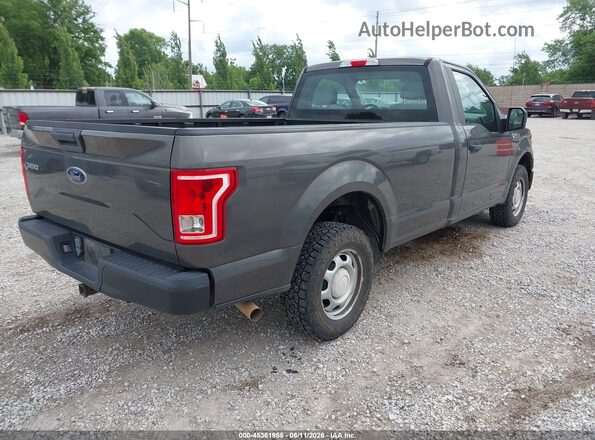 1FTMF1CF9HKC14197 2017 FORD F150 Gray Задня права чверть