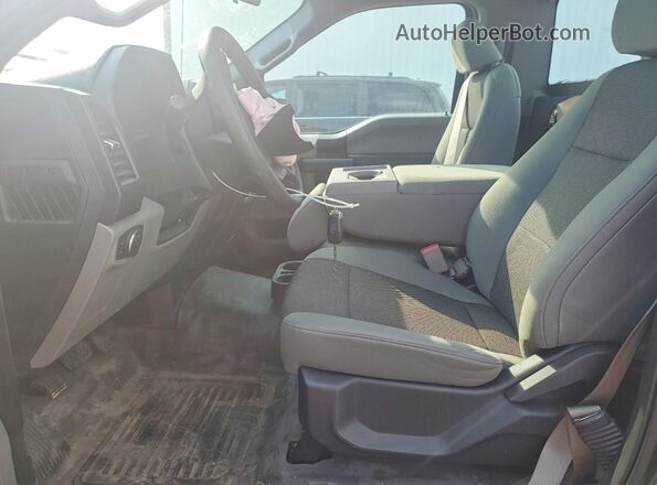 1FTMF1CFXGKD10709 2016 FORD F150 Black Front interior view