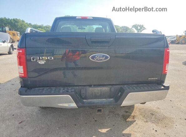 1FTMF1CFXGKD10709 2016 FORD F150 Black Rear view