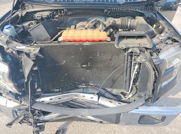 1FTMF1CFXGKD10709 2016 FORD F150 Black Rear interior view