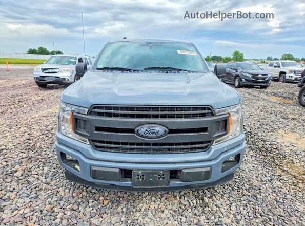 1FTMF1CP0KKD89633 2019 FORD F150 Gray Widok z przodu