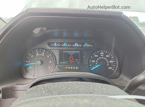 1FTMF1CP0KKD89633 2019 FORD F150 Gray Widok zestawu wskaźników