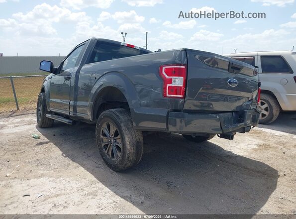 1FTMF1CP3JFD80030 2018 FORD F150 Gray Հետևի ձախ