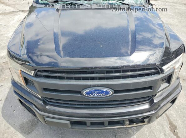 1FTMF1CP5KKD11008 2019 FORD F150 Black Vista interior trasera