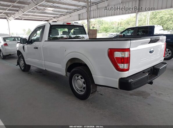 1FTMF1CP6NKE51914 2022 FORD F150 White უკანა მარცხენა