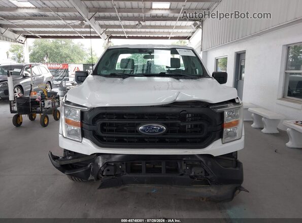 1FTMF1CP6NKE51914 2022 FORD F150 White უკანა სალონის ხედი