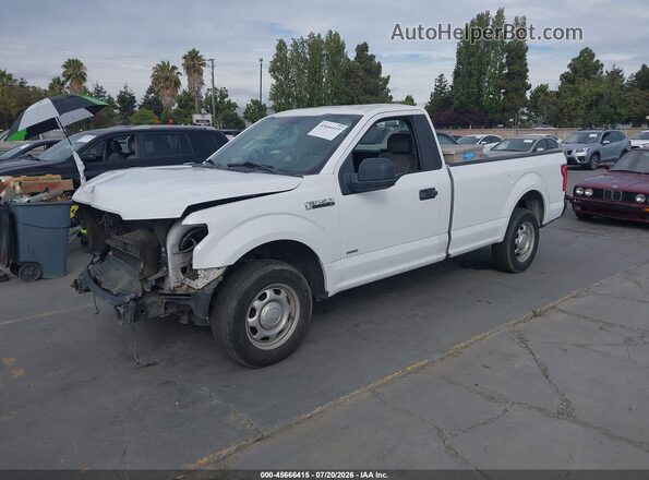 1FTMF1CP7GKE18407 2016 FORD F150 White Առջևի ձախ երեք քառորդ տեսարան