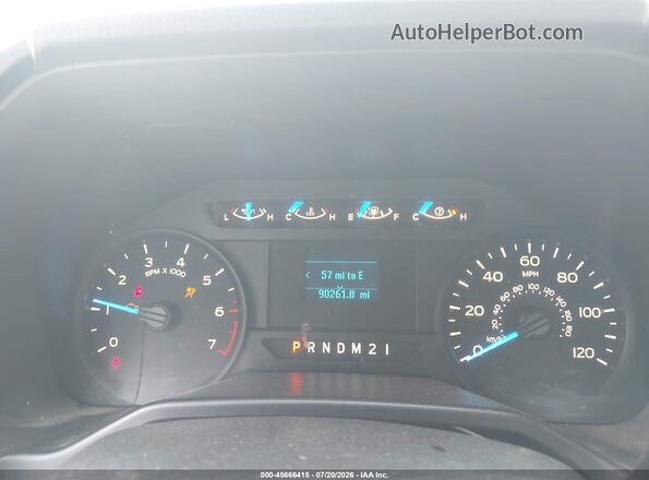1FTMF1CP7GKE18407 2016 FORD F150 White Հետևի նստատեղերի տեսք