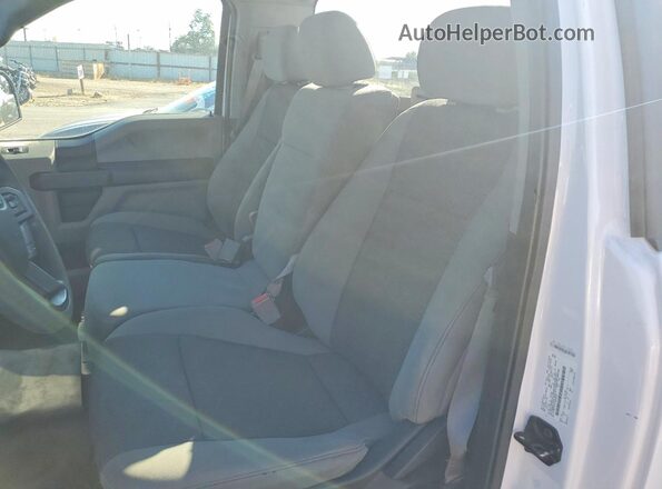 1FTMF1CP7JKE23341 2018 FORD F150 White Rear seats view