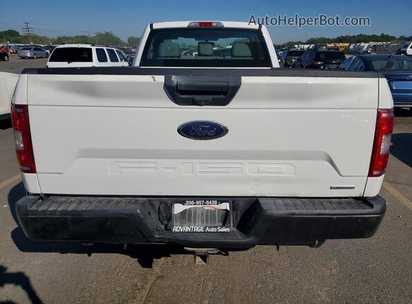 1FTMF1CP7JKE23341 2018 FORD F150 White Rear view