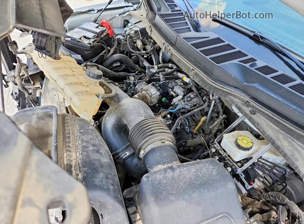 1FTMF1CP8PKF11615 2023 FORD F150 Белый Вид задней части салона