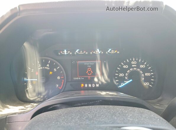 1FTMF1CPXKKC99311 2019 FORD F150 White Widok zestawu wskaźników