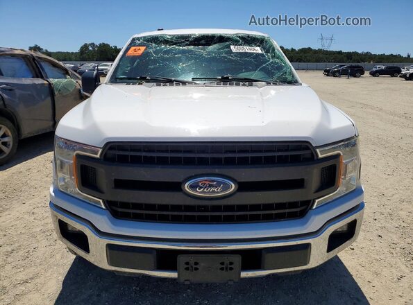 1FTMF1CPXKKC99311 2019 FORD F150 White Widok z przodu