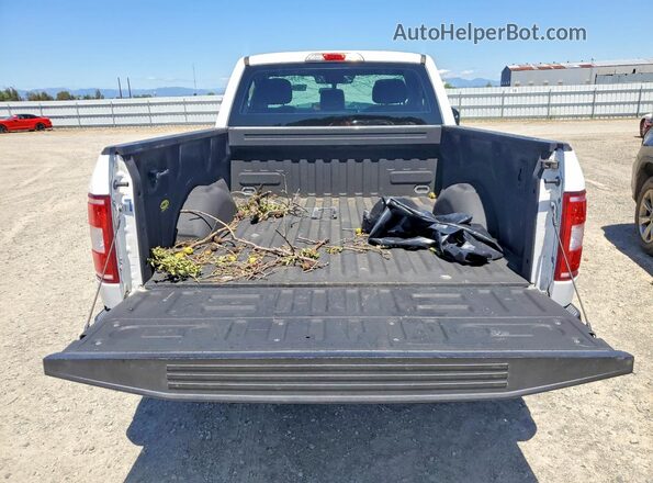 1FTMF1CPXKKC99311 2019 FORD F150 White Widok tylnych siedzeń