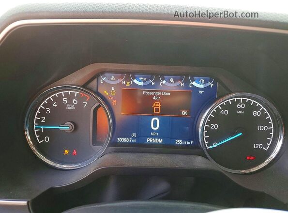 1FTMF1CPXPKF49802 2023 FORD F150 White Instrument cluster view