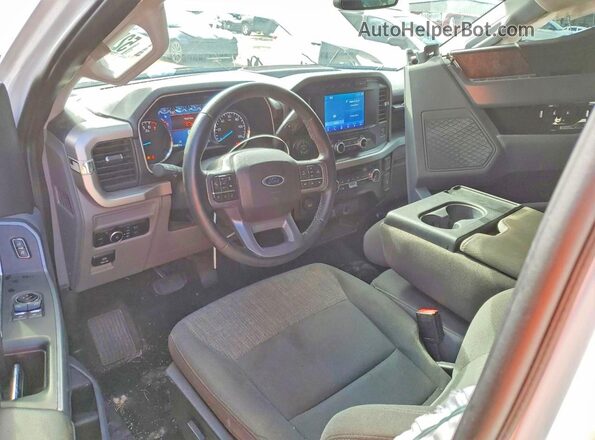 1FTMF1CPXPKF49802 2023 FORD F150 White Dashboard view