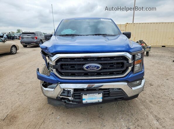 1FTMF1E50PKD21383 2023 FORD F150 Синий Вид спереди