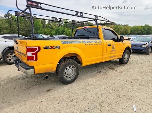 1FTMF1E54JKF44498 2018 FORD F150 Gold Rear right