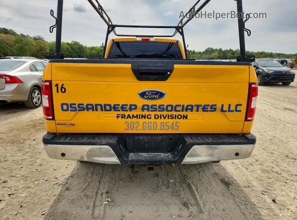 1FTMF1E54JKF44498 2018 FORD F150 Gold Rear view