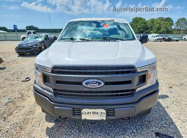 1FTMF1E56JKG03941 2018 FORD F150 White Front view