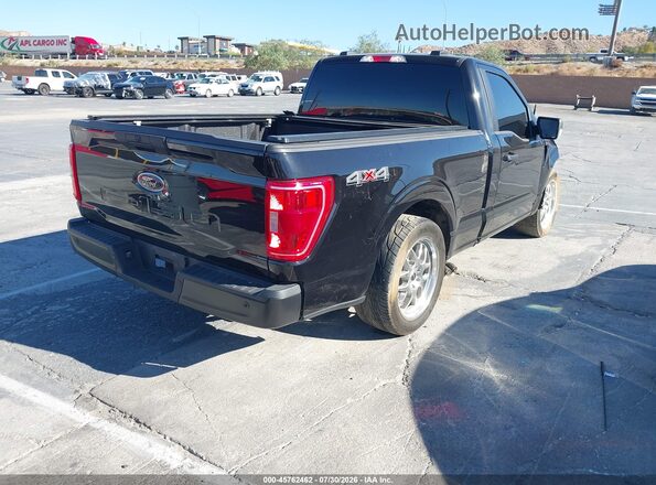 1FTMF1E56PKF06182 2023 FORD F150 Black Trasero derecho
