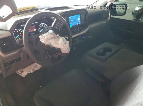 1FTMF1E56PKF33527 2023 FORD F150 Blue Vista del salpicadero