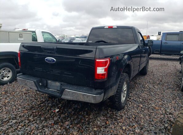 1FTMF1E57JKF45015 2018 FORD F150 Black Trasero derecho