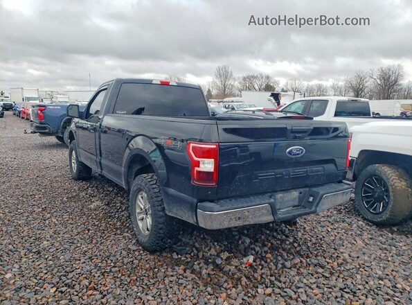 1FTMF1E57JKF45015 2018 FORD F150 Black Trasero izquierdo
