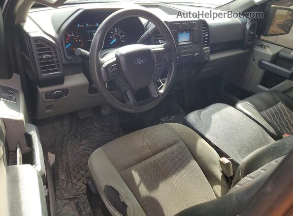 1FTMF1E57JKF45015 2018 FORD F150 Black Vista del salpicadero