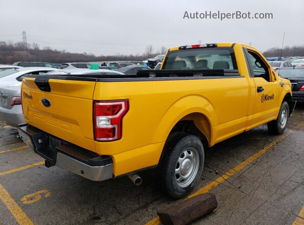 1FTMF1E59LKD46244 2020 FORD F150 Золотой Задняя правая четверть