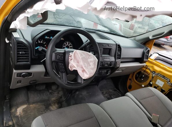1FTMF1E59LKD46244 2020 FORD F150 Золотой Вид панели приборов