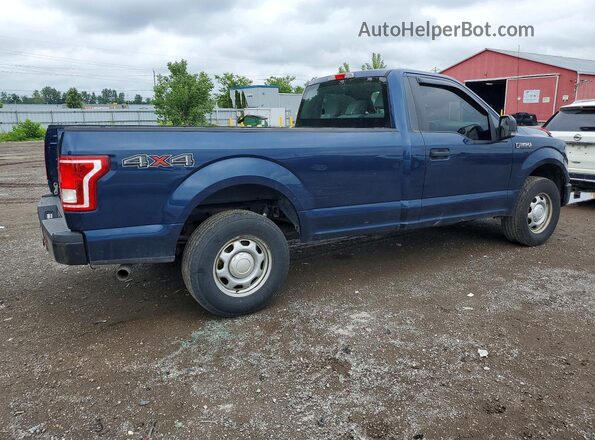 1FTMF1E86HKC77451 2017 FORD F150 Blue Rear right