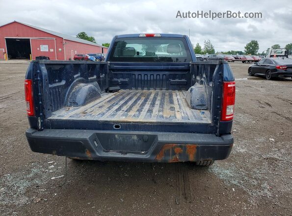 1FTMF1E86HKC77451 2017 FORD F150 Blue Rear view