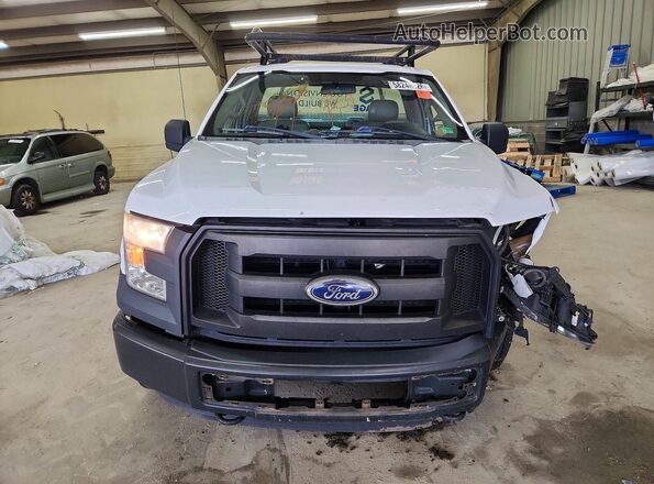 1FTMF1E88GKE09107 2016 FORD F150 White Widok z przodu