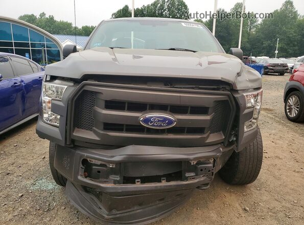 1FTMF1E88GKF37976 2016 FORD F150 Gray Widok z przodu
