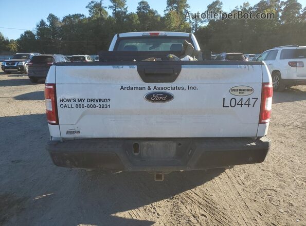 1FTMF1EB0JKC85773 2018 FORD F150 Белый Вид сзади