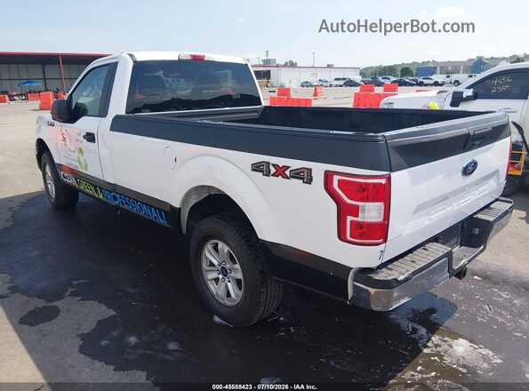 1FTMF1EB0KKE47435 2019 FORD F150 Белый Задняя левая четверть
