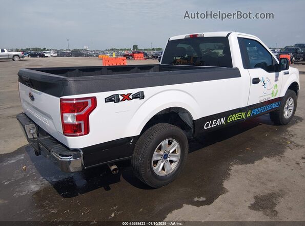 1FTMF1EB0KKE47435 2019 FORD F150 Белый Задняя правая четверть