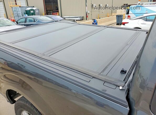 1FTMF1EB1KKE14489 2019 FORD F150 Gray Вид задніх сидінь