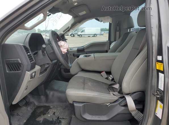 1FTMF1EB1KKE14489 2019 FORD F150 Gray 