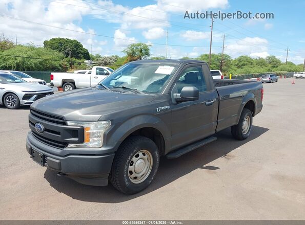 1FTMF1EB4JKE82865 2018 FORD F150 Black Դիմացի տեսք