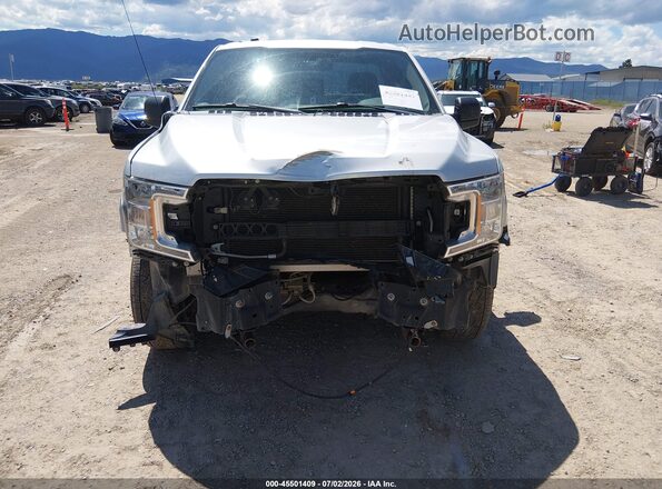 1FTMF1EB5JKE76783 2018 FORD F150 Silver Widok wnętrza z tyłu