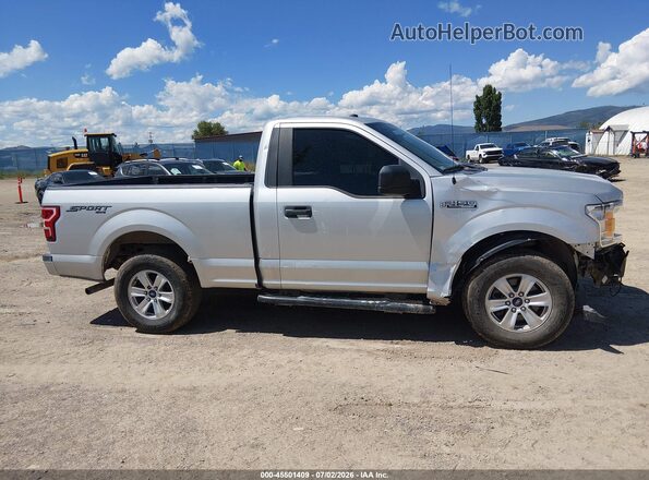 1FTMF1EB5JKE76783 2018 FORD F150 Silver Widok wnętrza 360 stopni