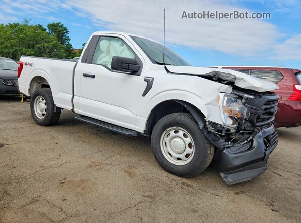 1FTMF1EB5MKE78957 2021 FORD F150 White Front right